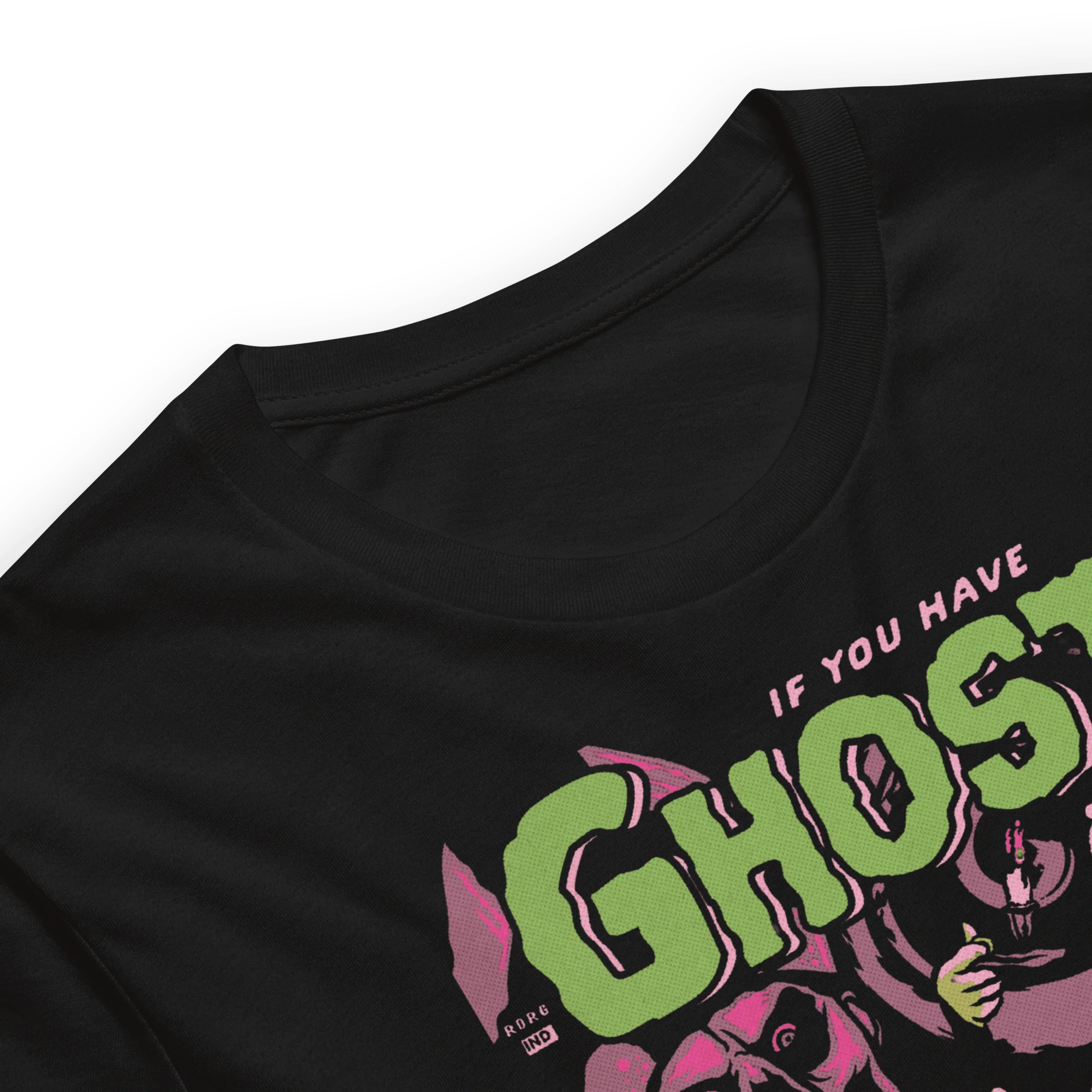 Ghost - Comics Vintage T-Shirt - Image 3