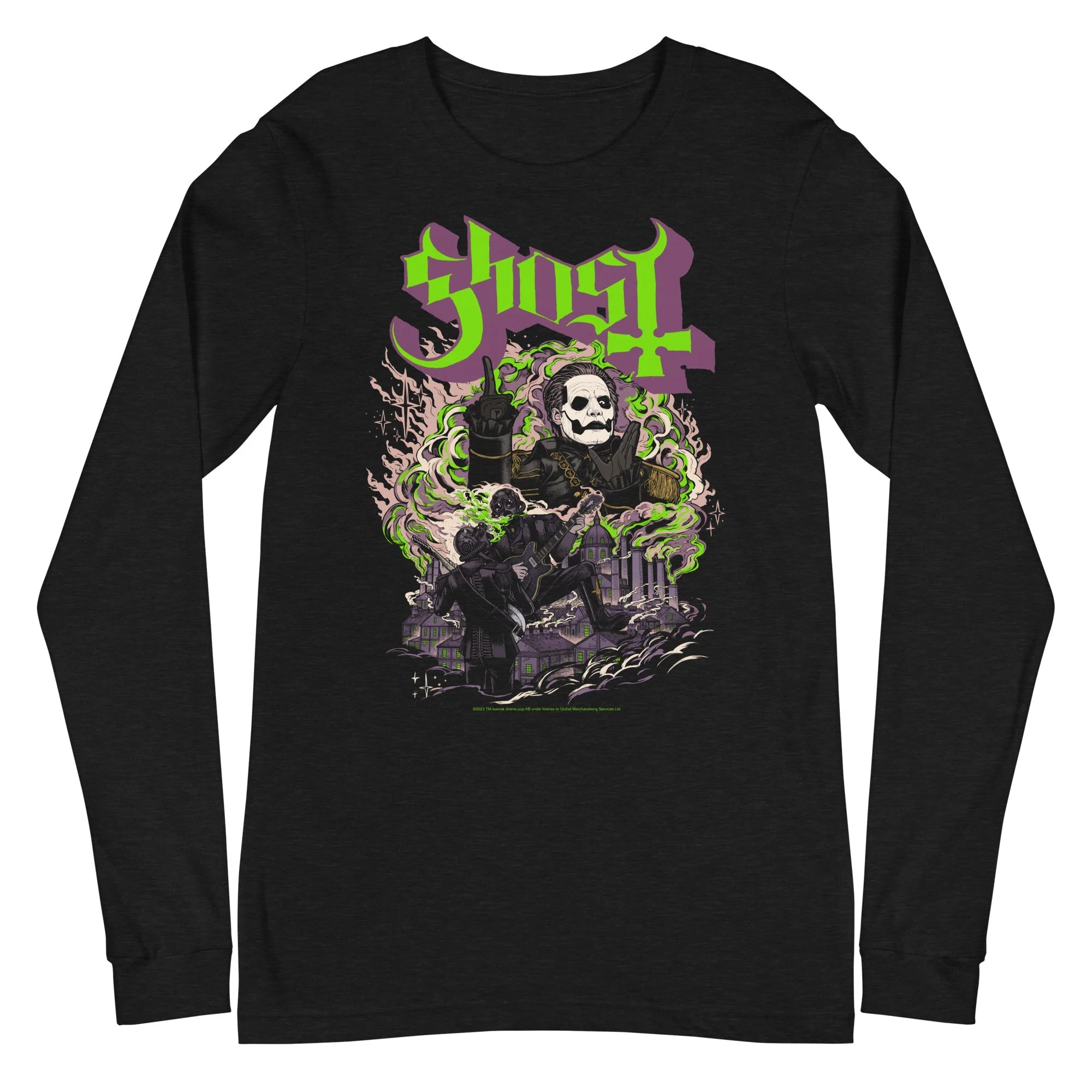 Ghost - Graveyard Long Sleeve T-Shirt