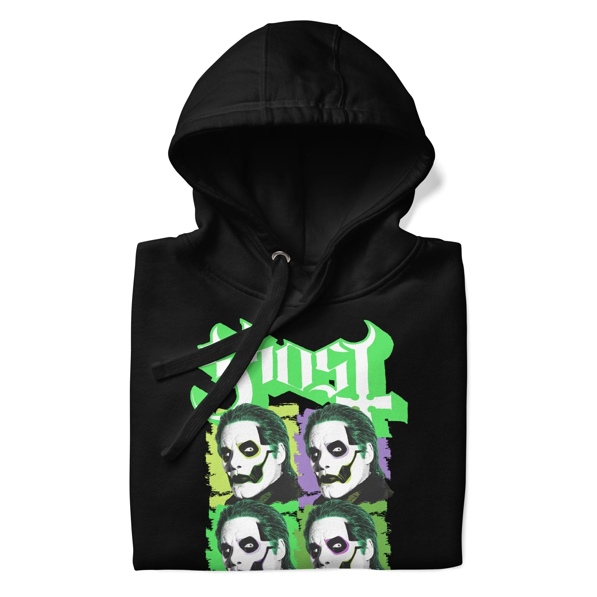 Ghost - Green Jokers Classic Hoodie - Image 2