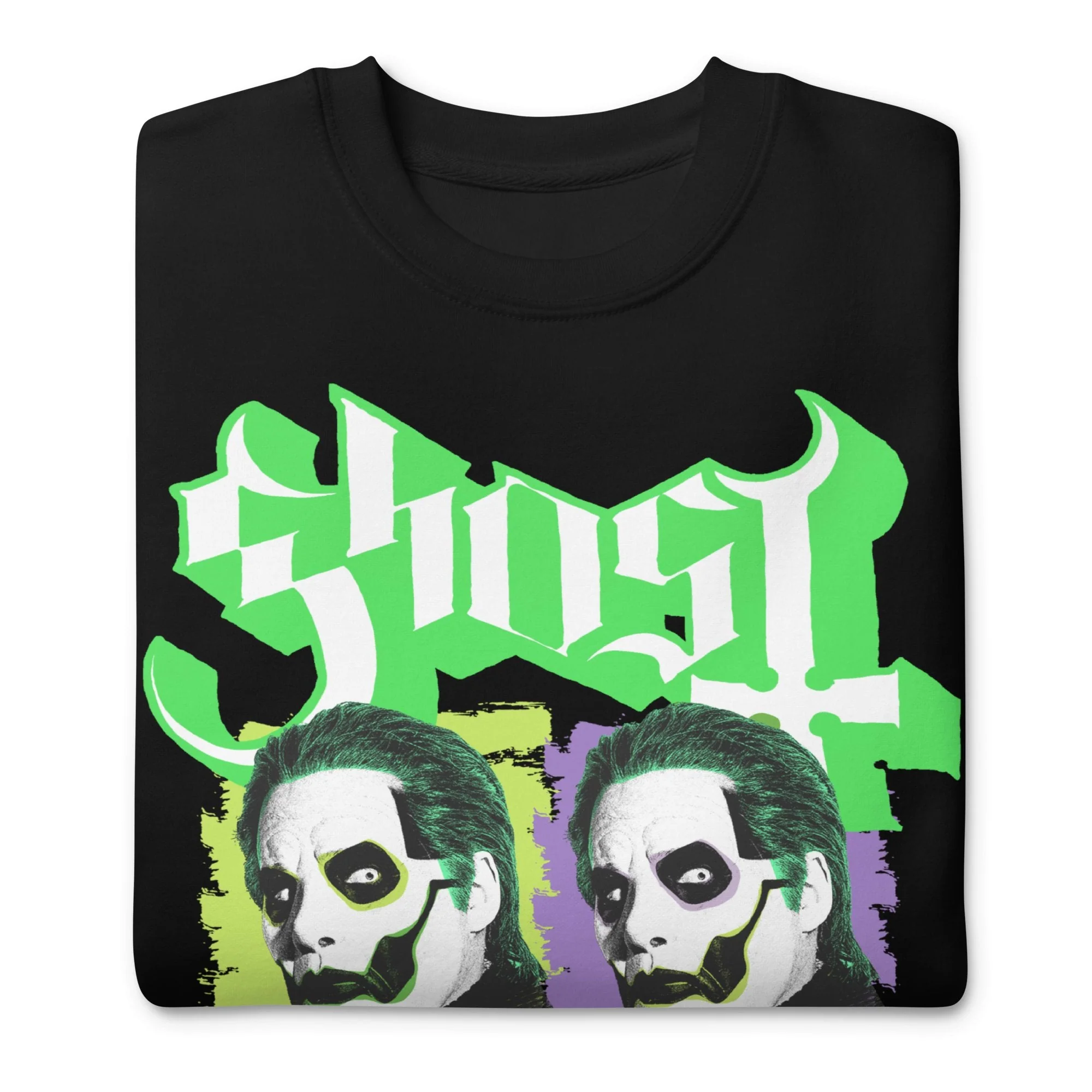 Ghost - Green Jokers Jumbo Print Sweatshirt - Image 3