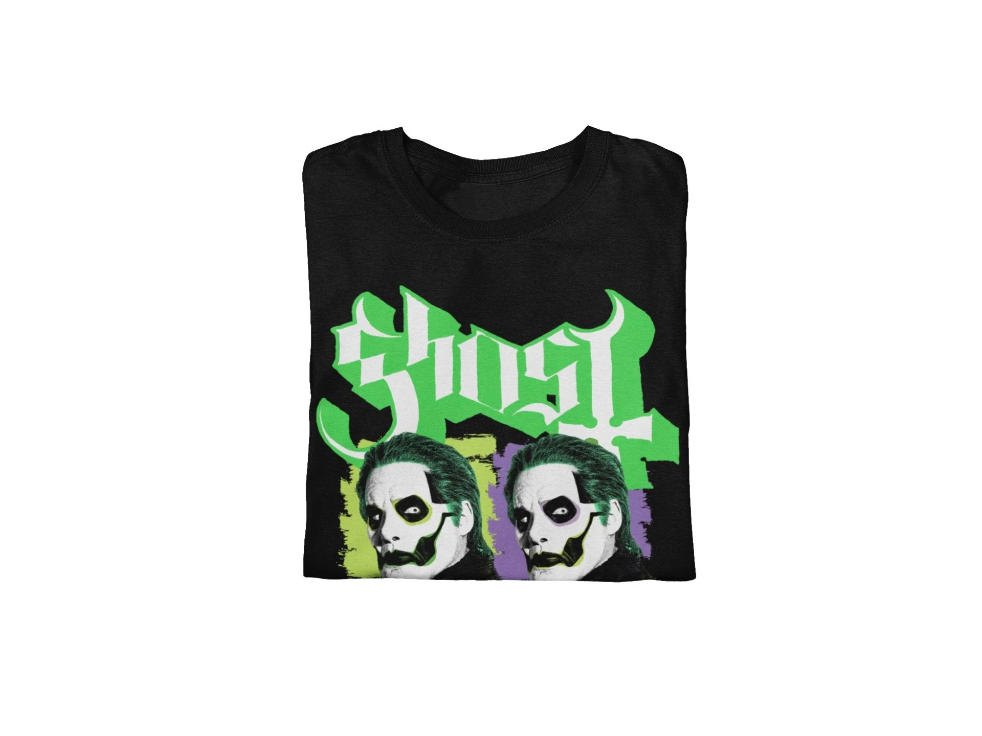 Ghost - Green Jokers T-Shirt - Image 2