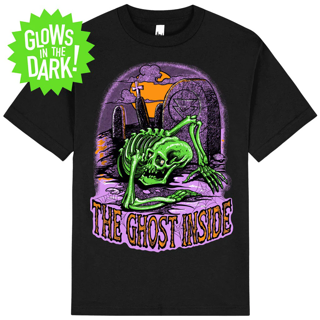The Ghost Inside Halloween by Joshua Bowers (Rockabilia Exclusive) T-shirt