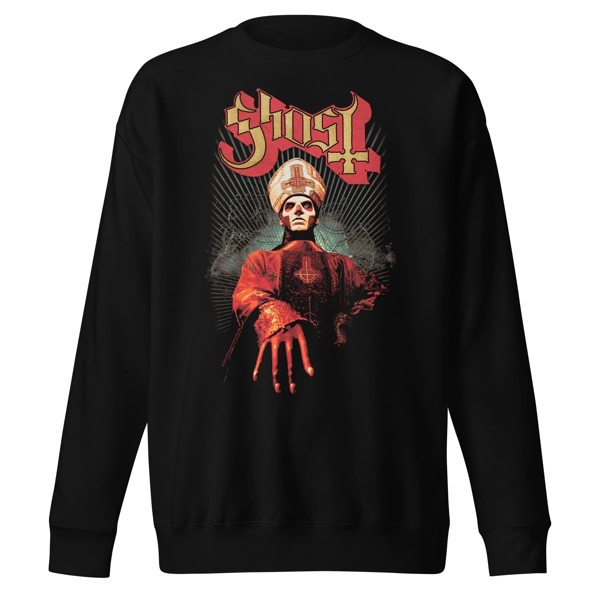 Ghost - Kiss the Ring Jumbo Print Sweatshirt
