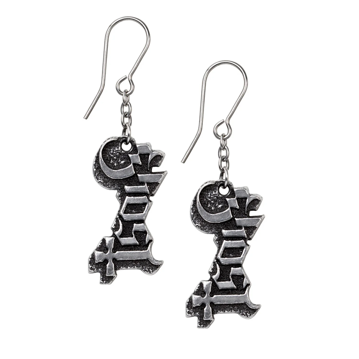 Logo Dropper Earrings Earrings