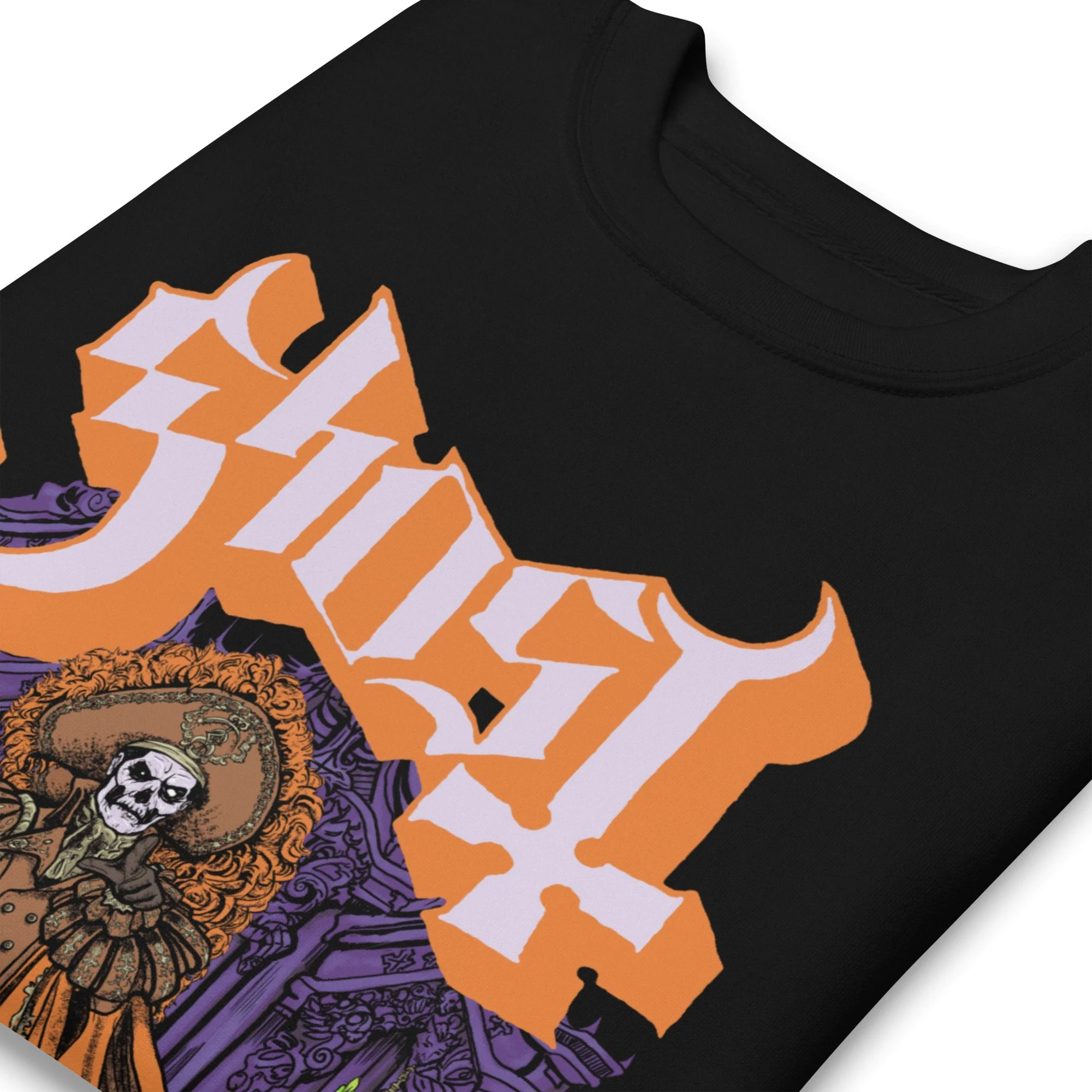 Ghost - Orange Cape Jumbo Print Sweatshirt - Image 2