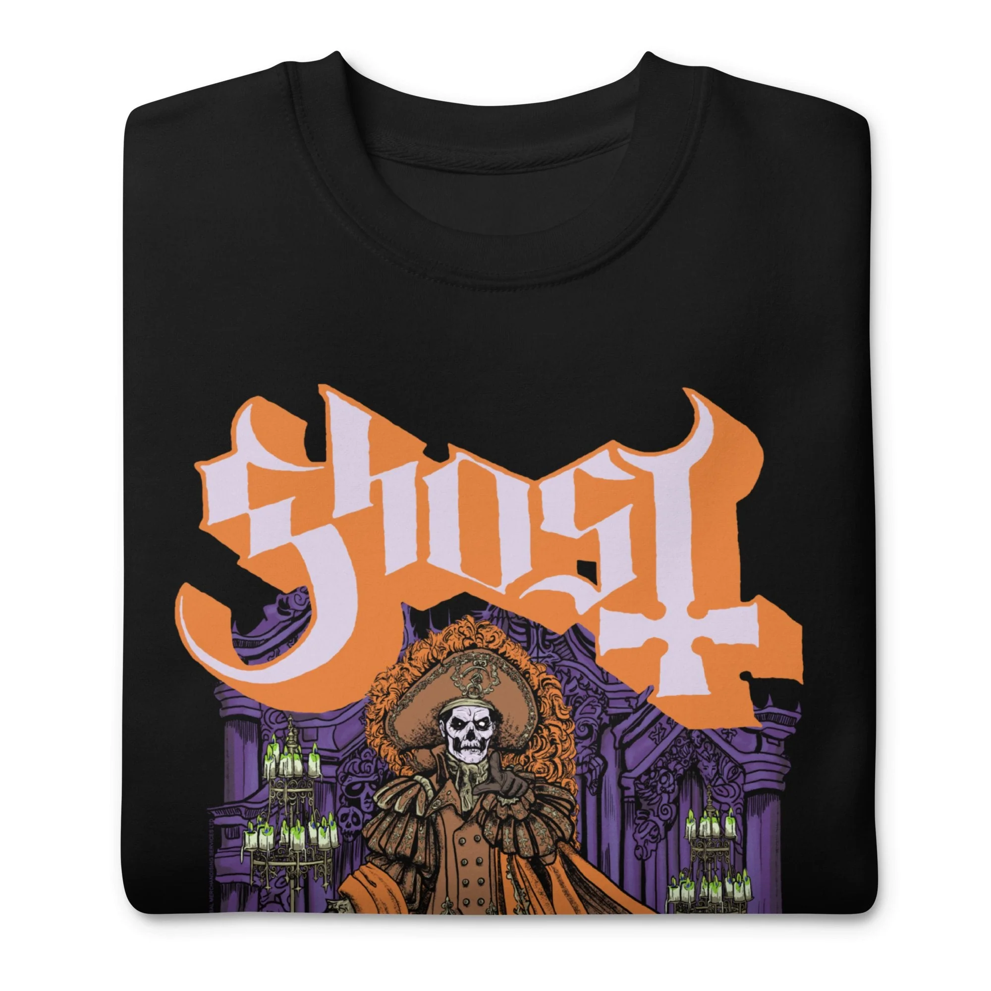 Ghost - Orange Cape Jumbo Print Sweatshirt - Image 3
