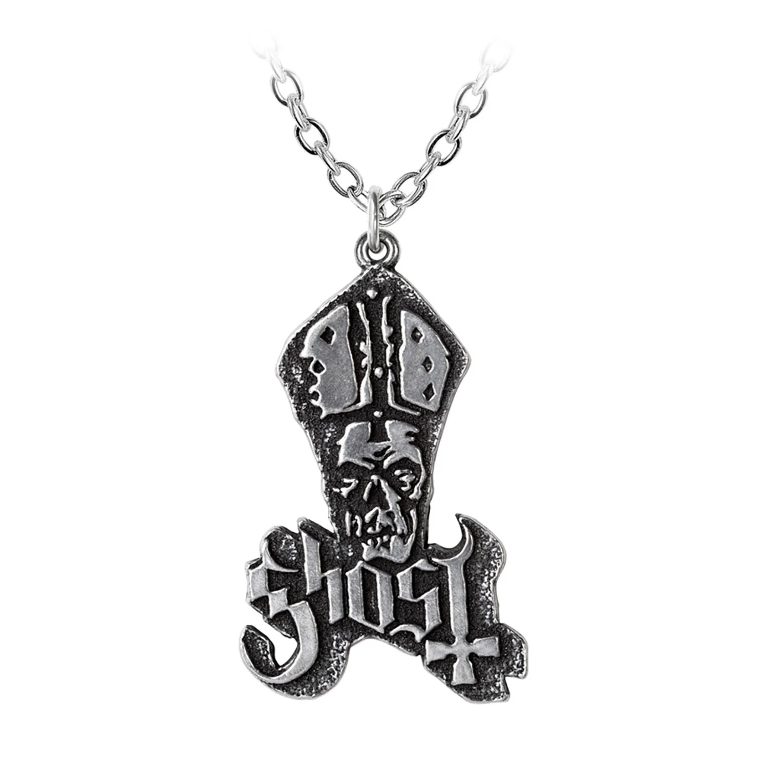 Papa Logo Band Pendant Necklace