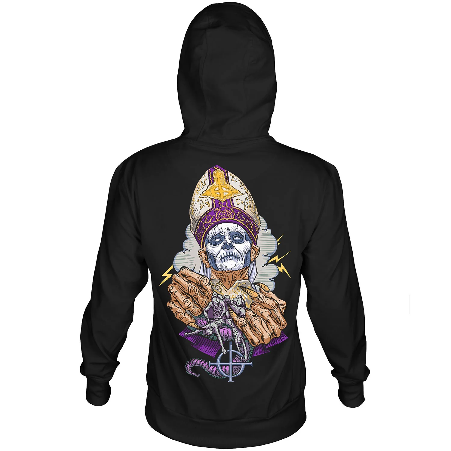 Purple Papa Plaguebringer Hooded Sweatshirt - Image 2