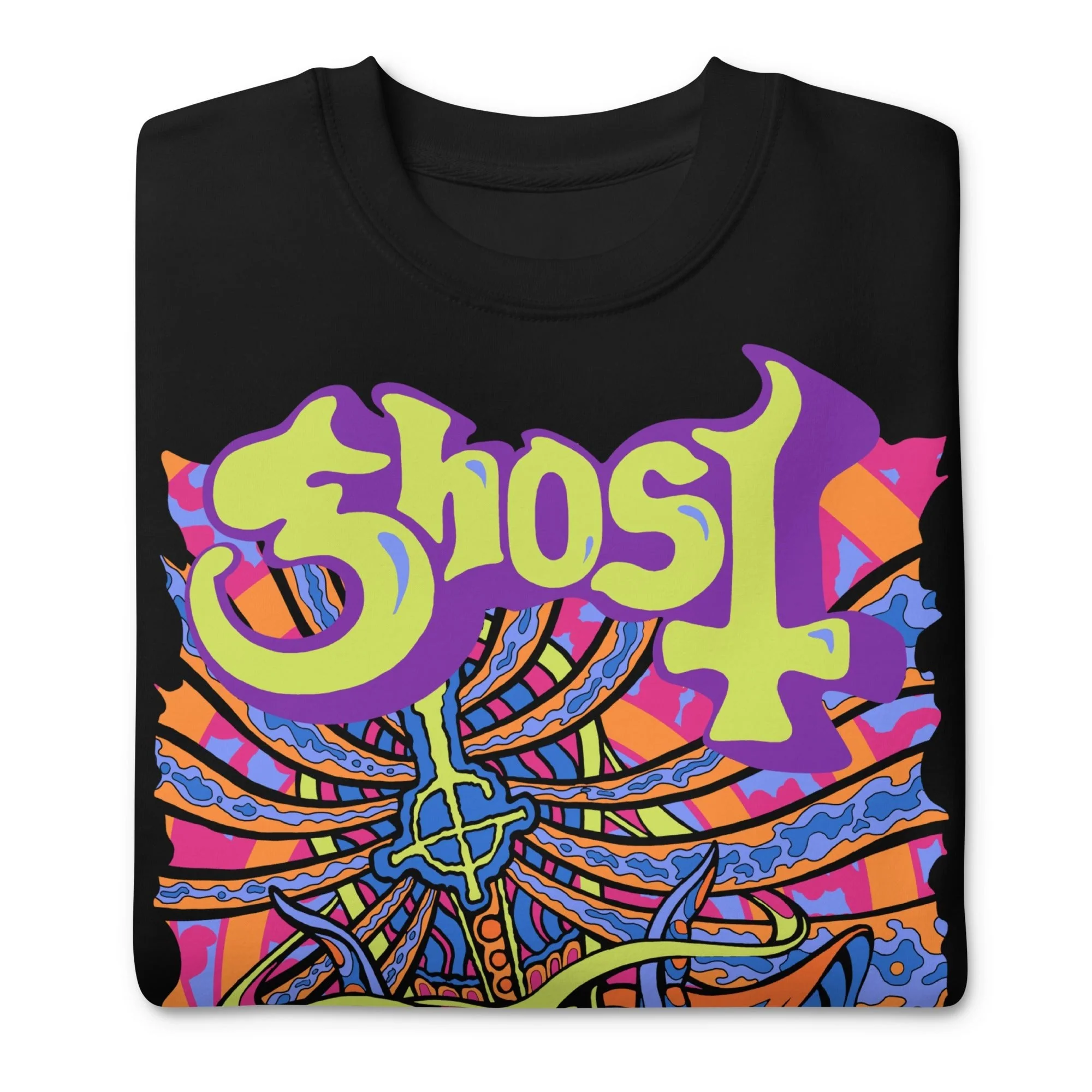 Ghost - Stained Glass Jumbo Print Sweatshirt - Image 3