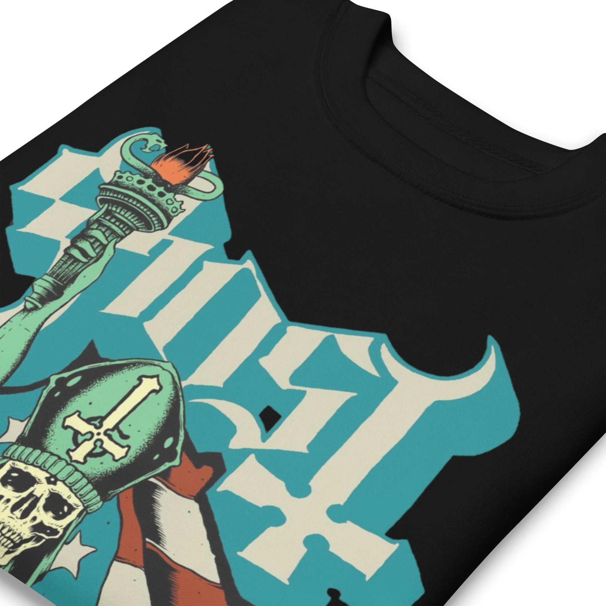 Ghost - Statue of Liberty Jumbo Print Sweatshirt - Image 3