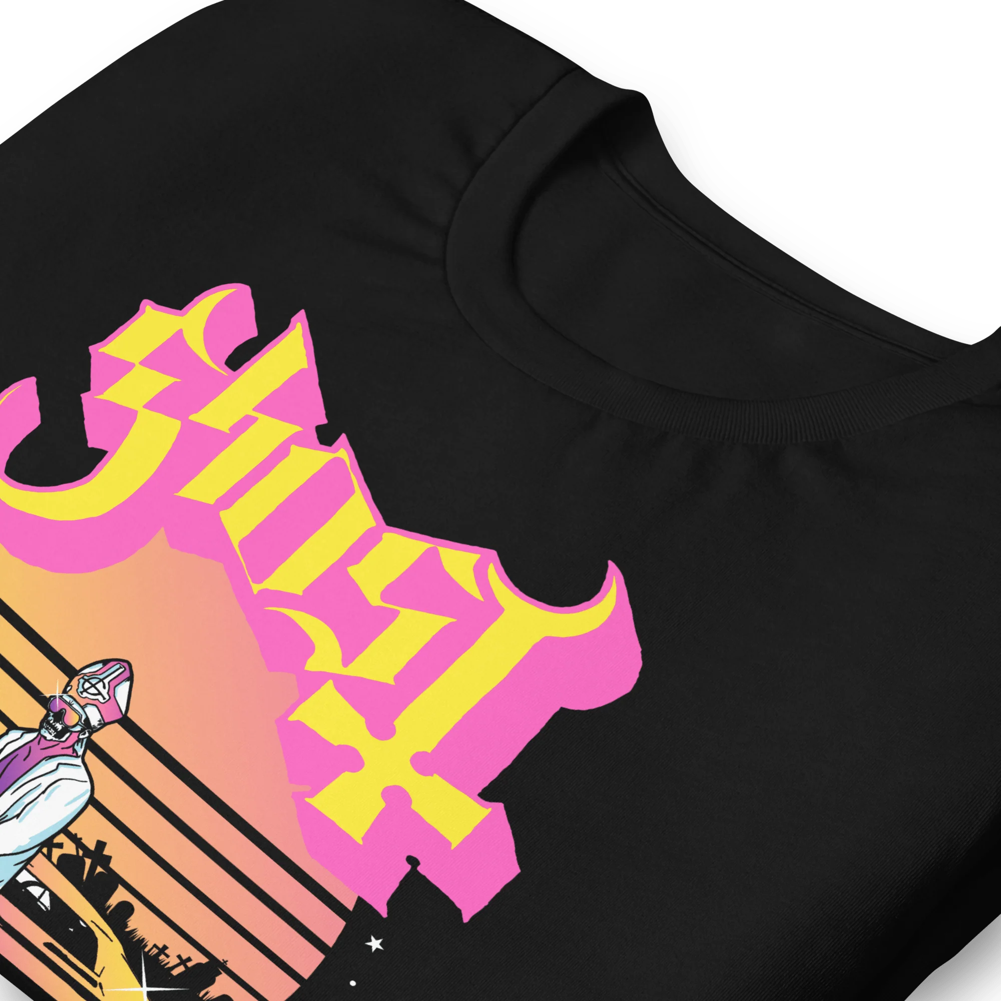 Ghost - Sunset Car T-Shirt - Image 3