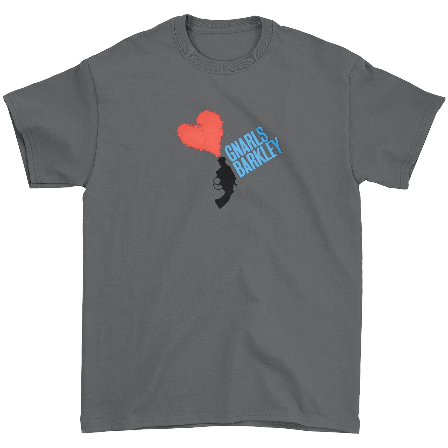 Gun With Heart Logo T-shirt