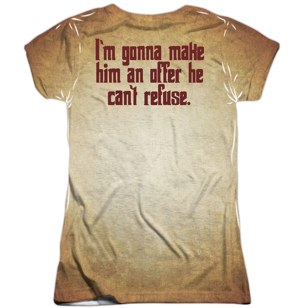 Vito Corleone Sublimation Junior Top - Image 2