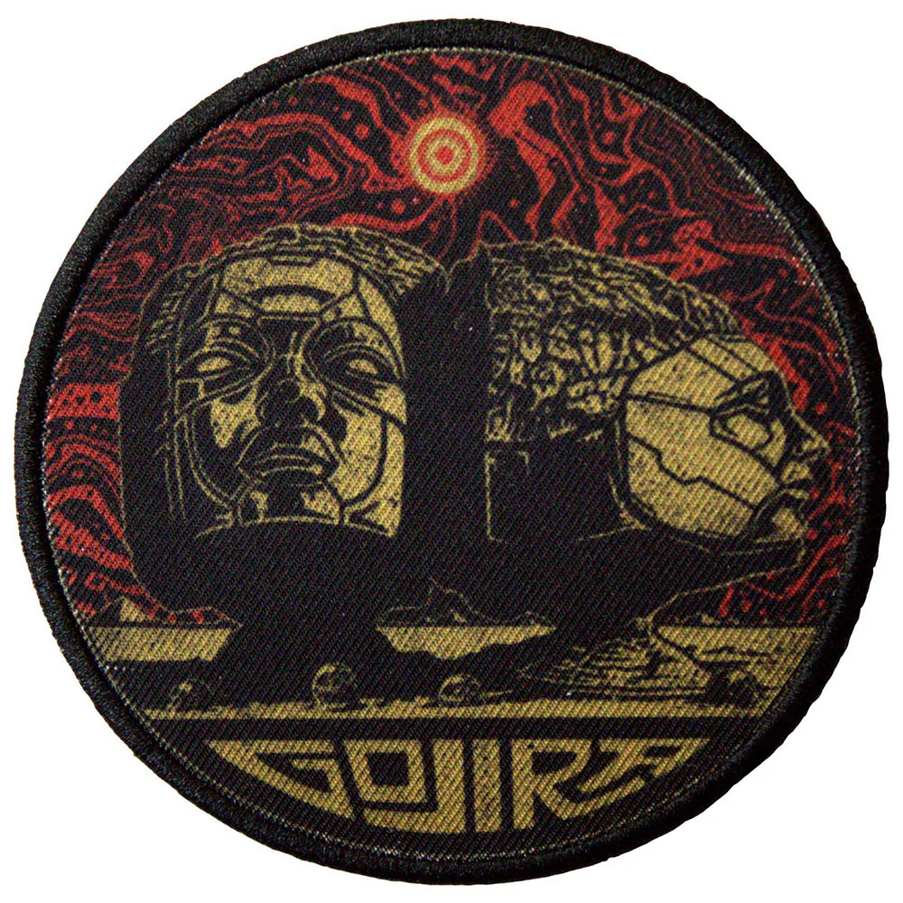 Scuplted Heads Woven Patch