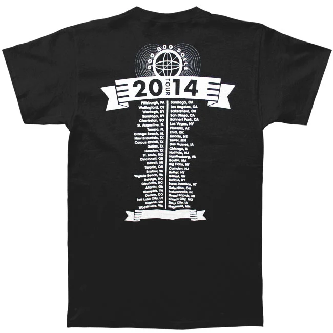 Circles 2014 Tour Slim Fit T-shirt - Image 2