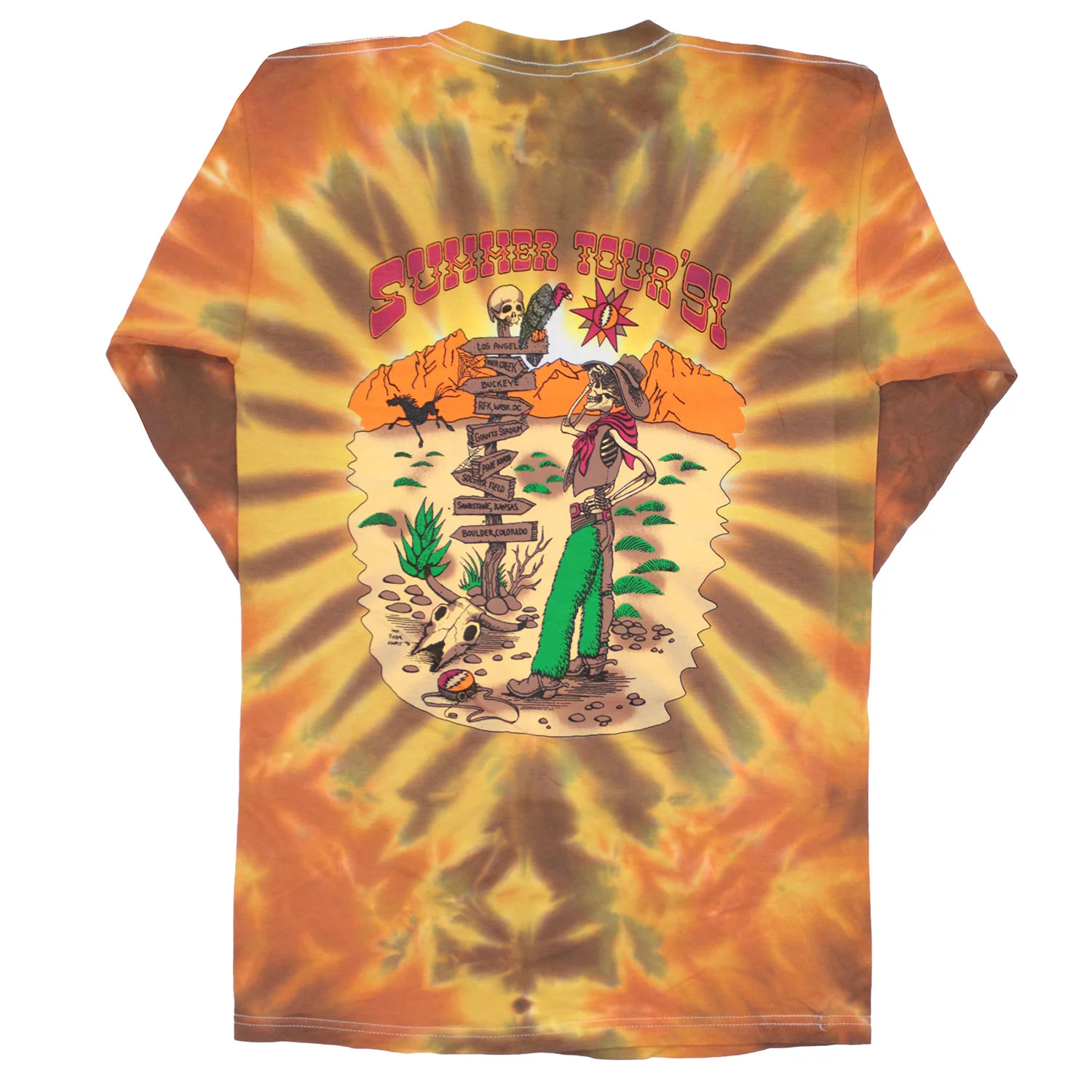 Bronco Billy Tie Dye  Long Sleeve - Image 2
