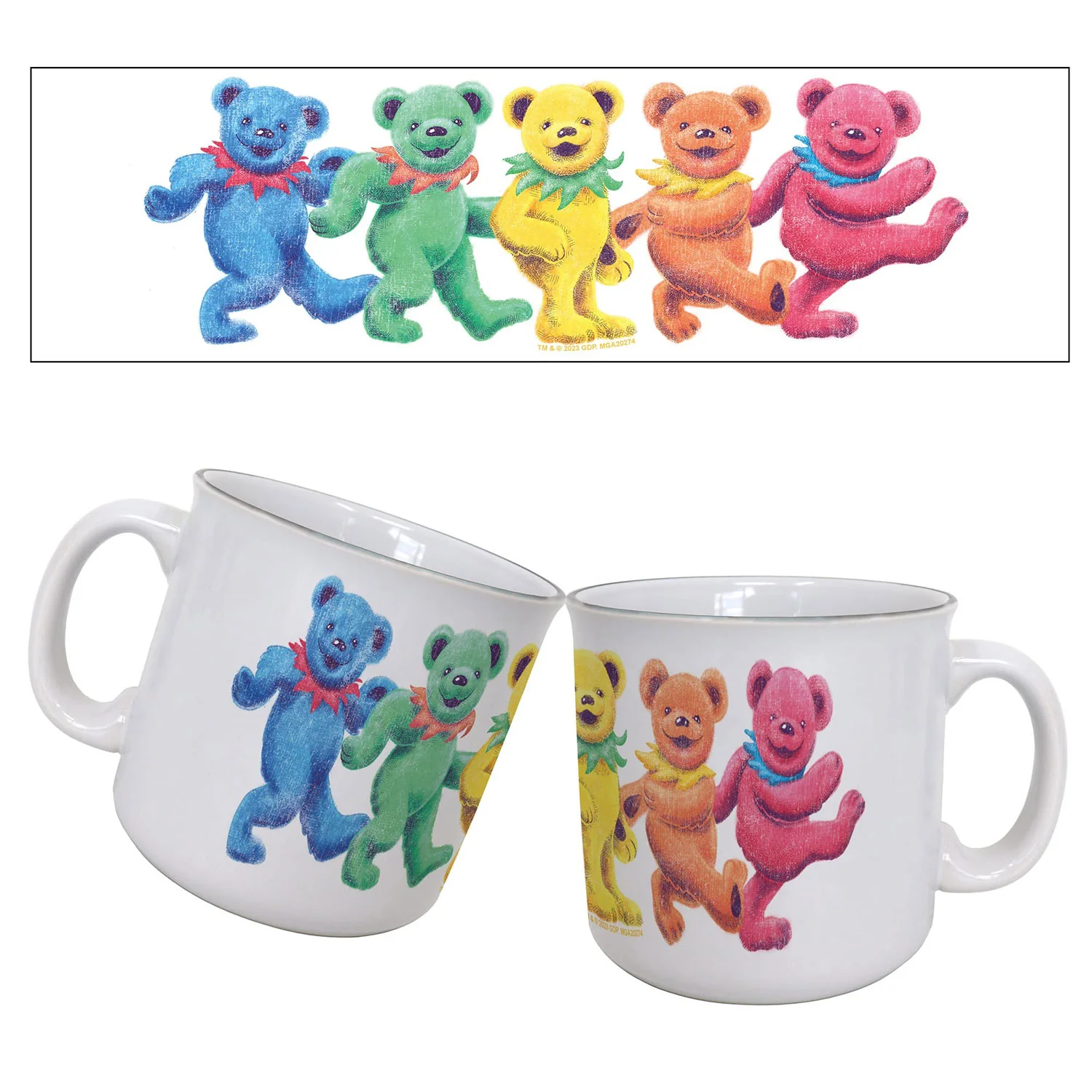 Colorful Bears Coffee Mug