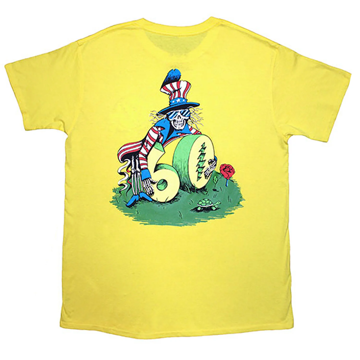 Rose Pose Yellow T-shirt - Image 2