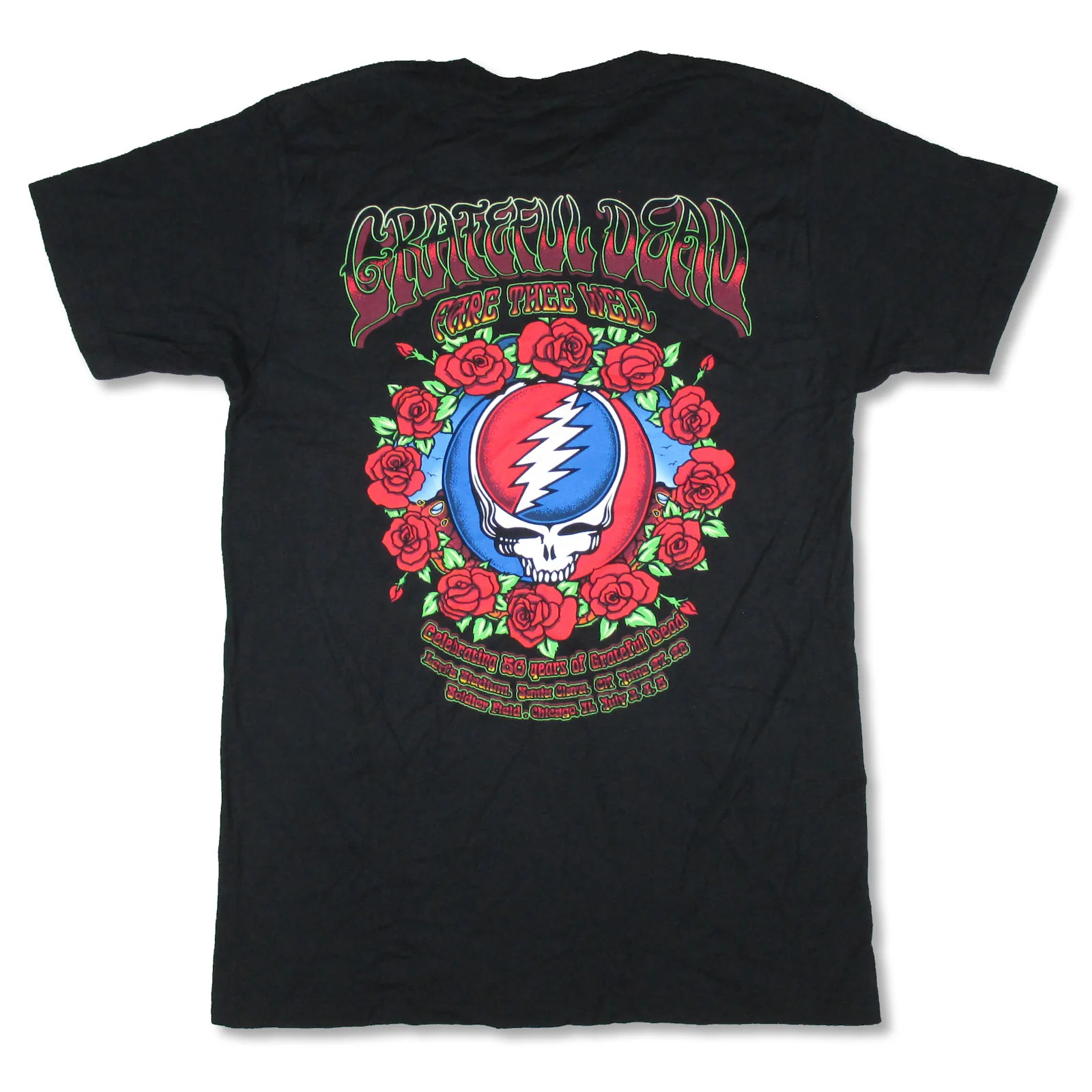 Roses Santa Clara / Chicago Events T-shirt - Image 2