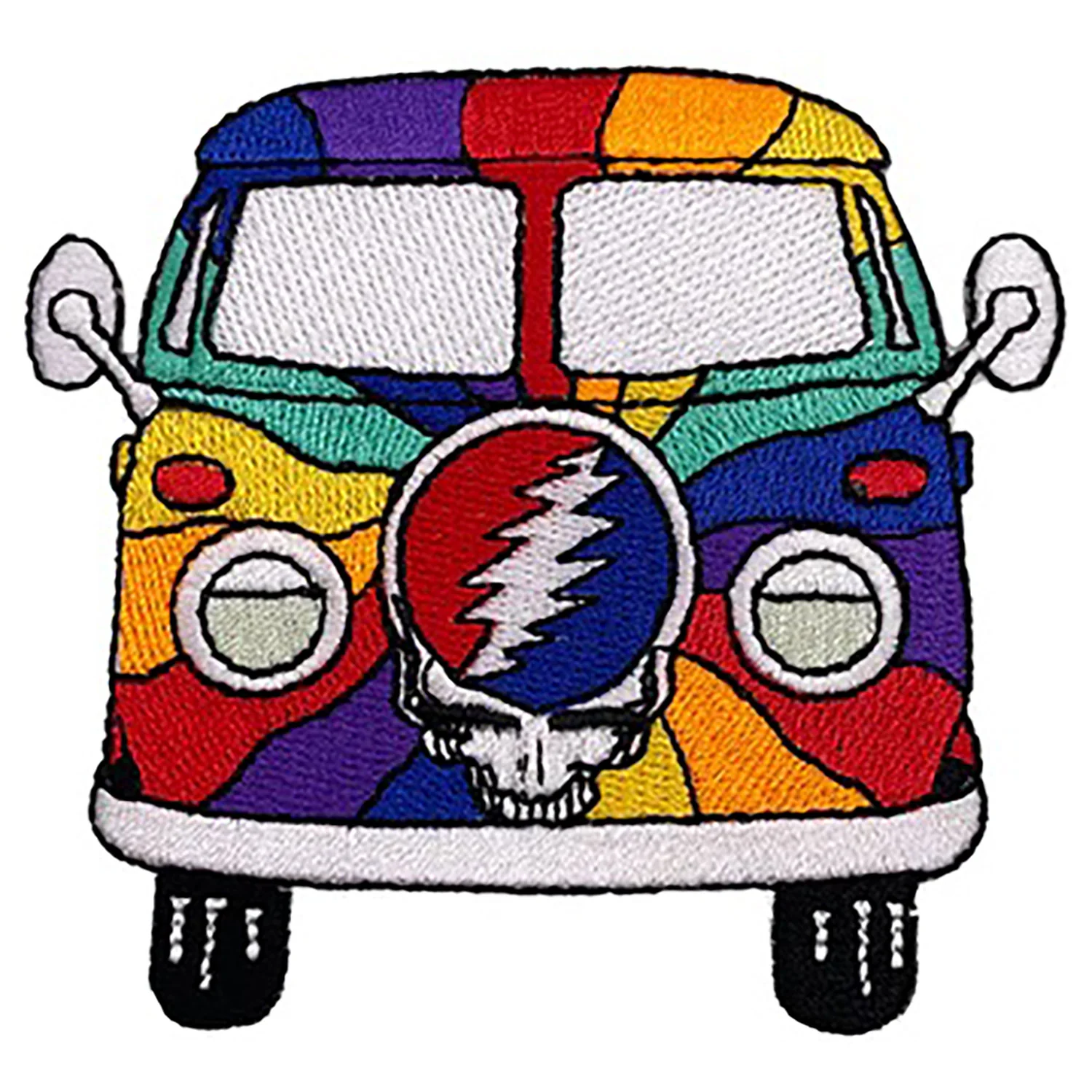 SYF Rainbow Bus Embroidered Patch