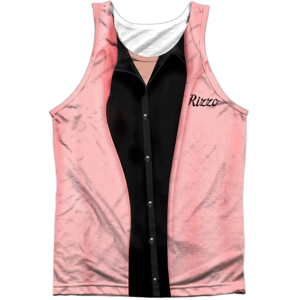 Rizzo Pink Ladies 100% Poly Mens Tank