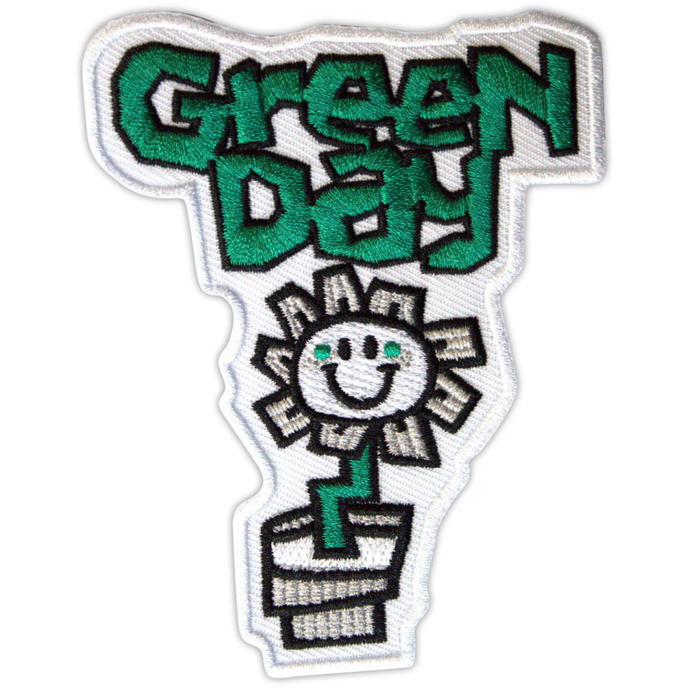 Flower Pot Woven Patch