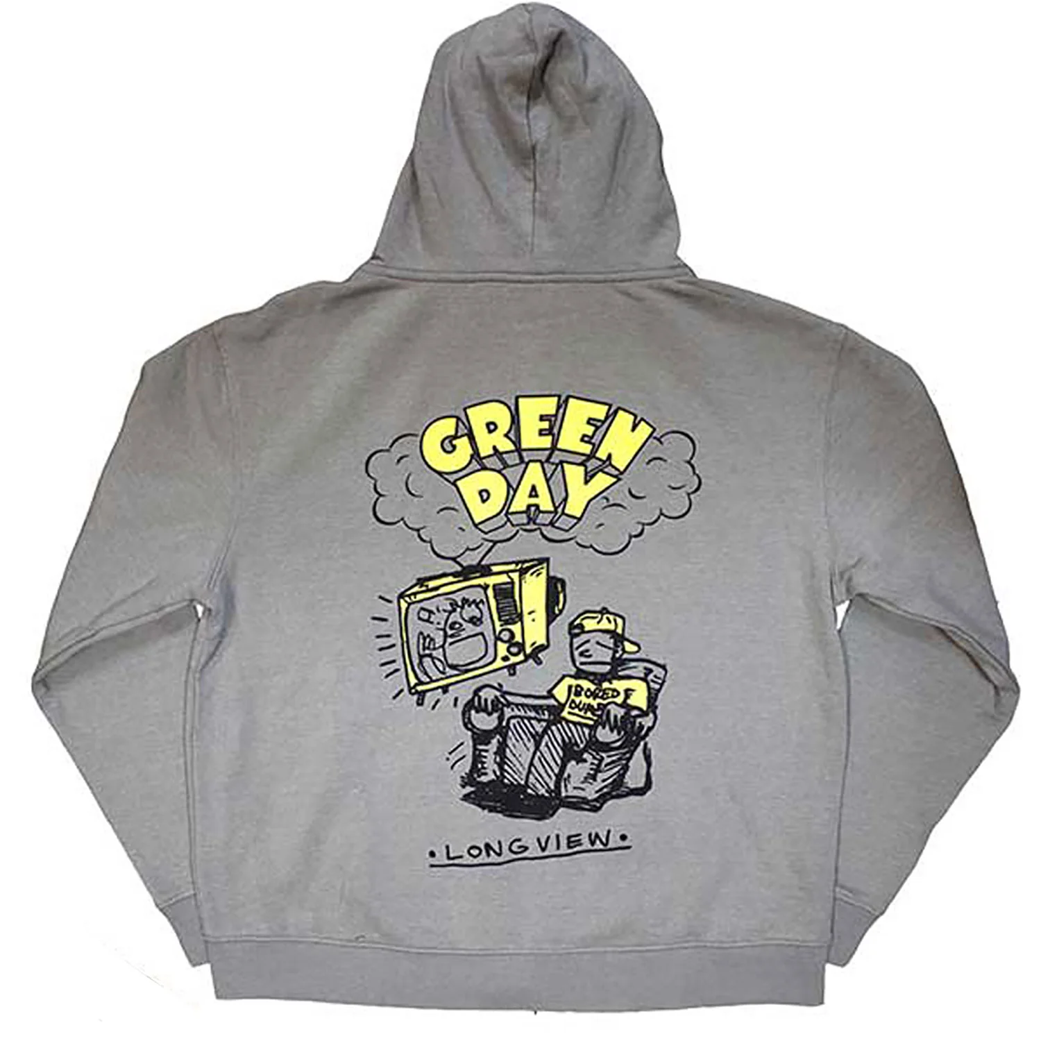 Longview Doodle Zippered Hooded Sweatshirt - Image 2