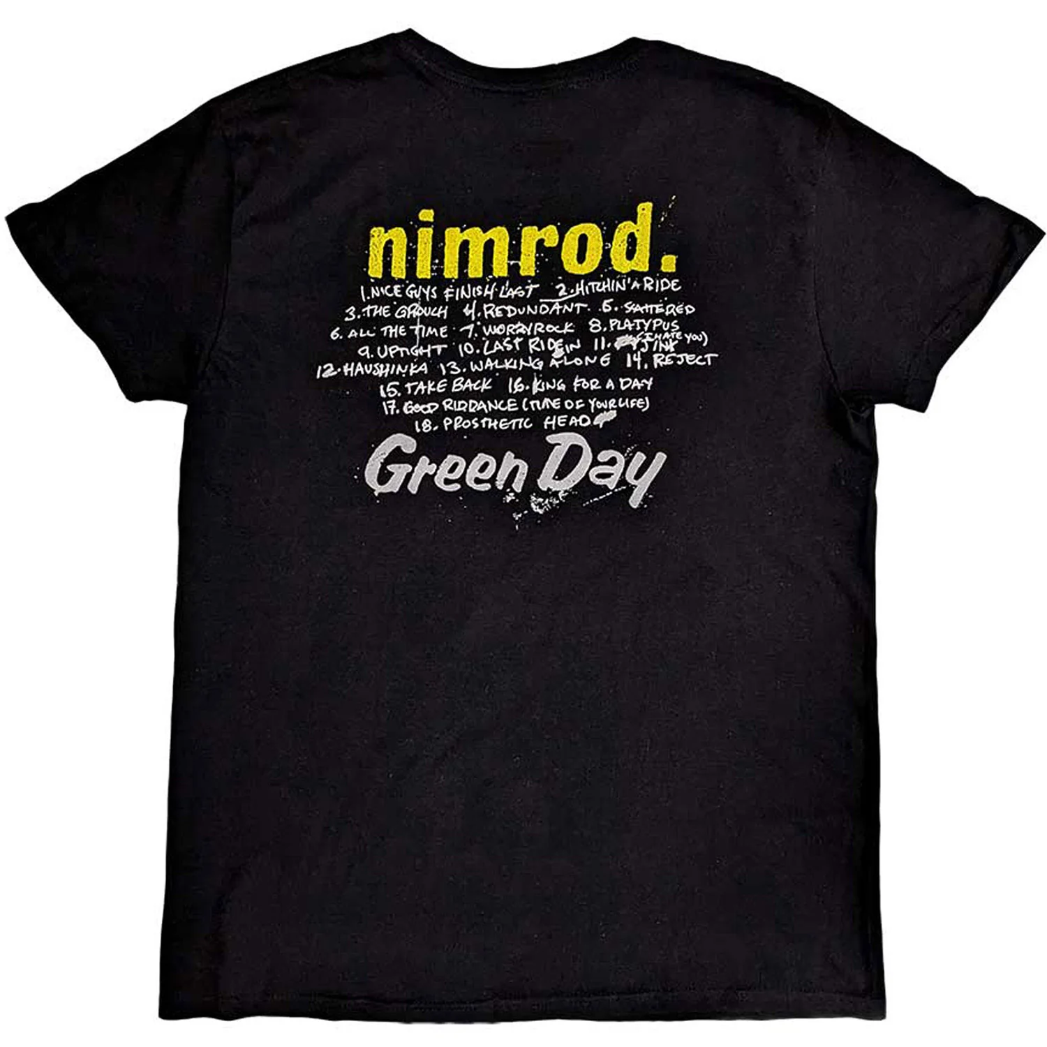 Nimrod Tracklist T-shirt - Image 2