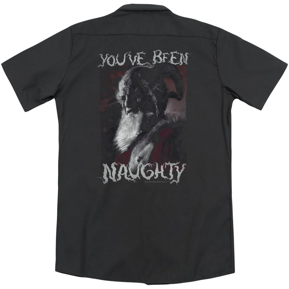 Merry Krampus (Back Print) Workshirt - Image 2
