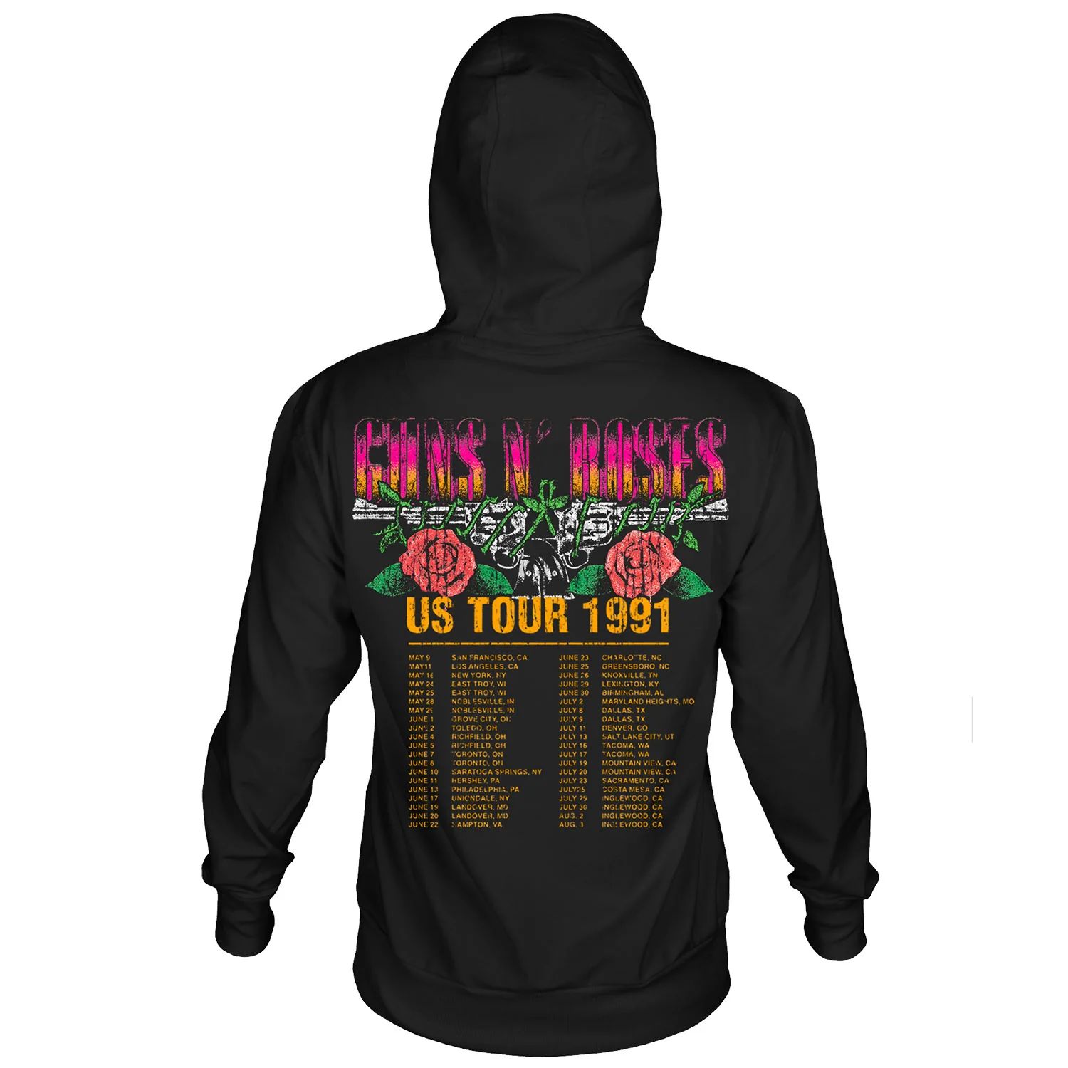 1991 Tour Skull Hooded Sweatshirt - Image 2