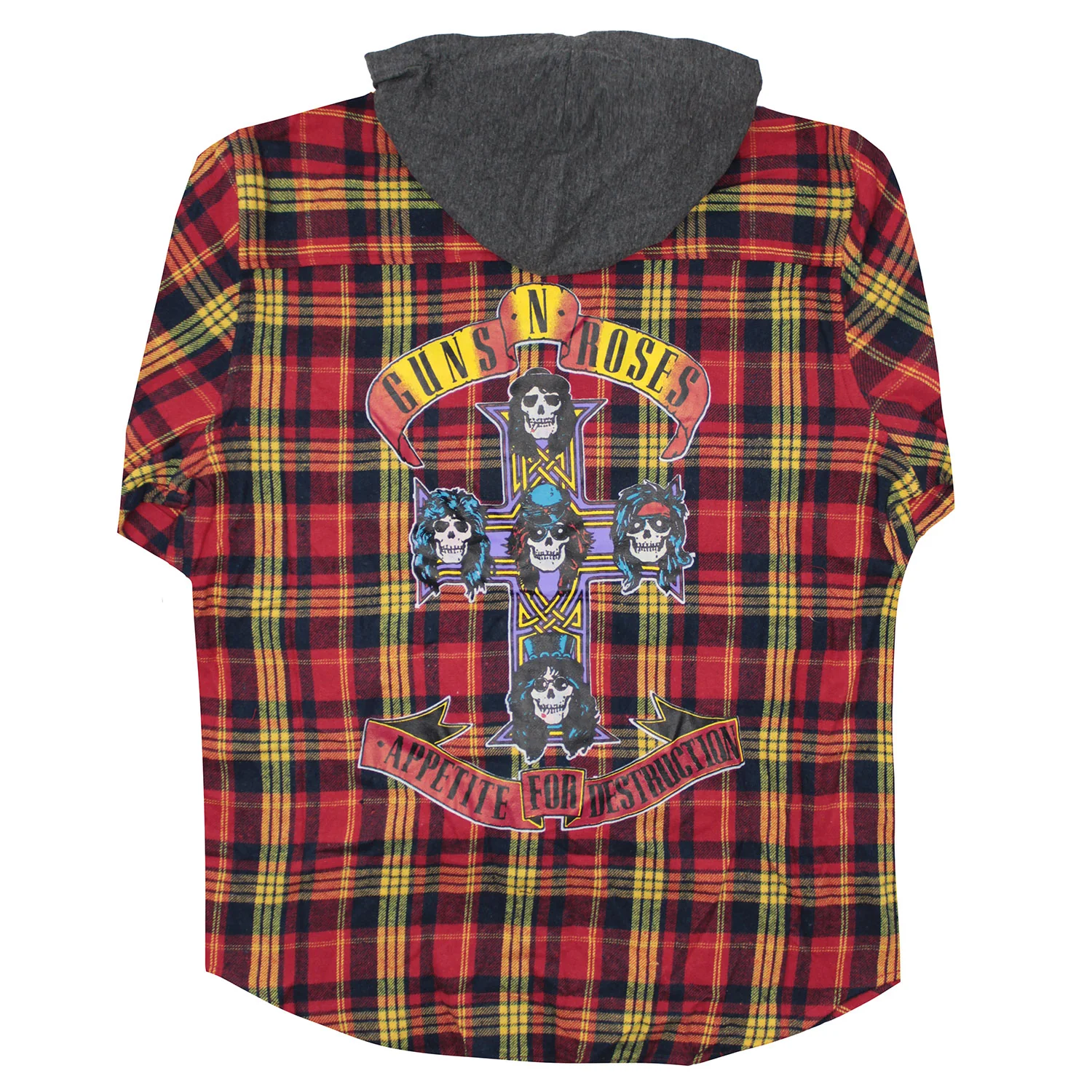 Appetite For Destruction Hooded Flannel Flannel - Image 2