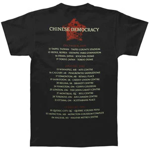Fatigue 2009/2010 Tour T-shirt - Image 2