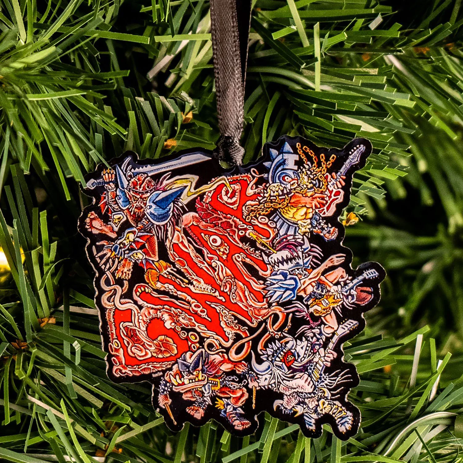Guts Metal Ornament Christmas Ornament - Image 2