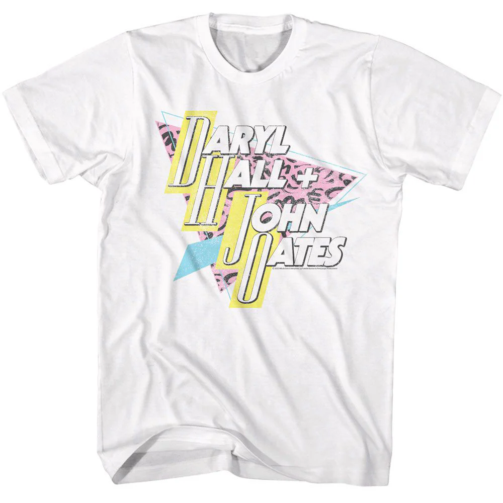 Hall And Oates 80s Triangle T-shirt