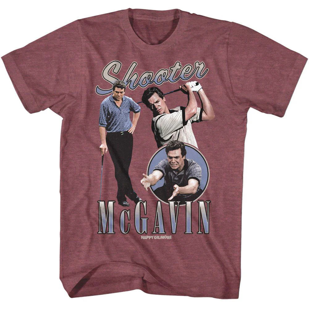 Happy Gilmore Shooter Montage T-shirt