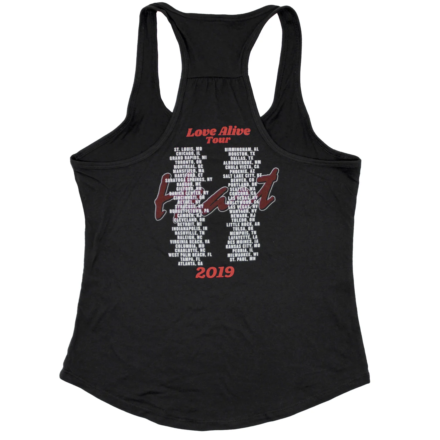 Love Alive Tour 2019 Womens Tank - Image 2