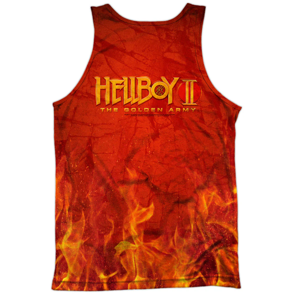 Big Red 100% Poly Mens Tank - Image 2