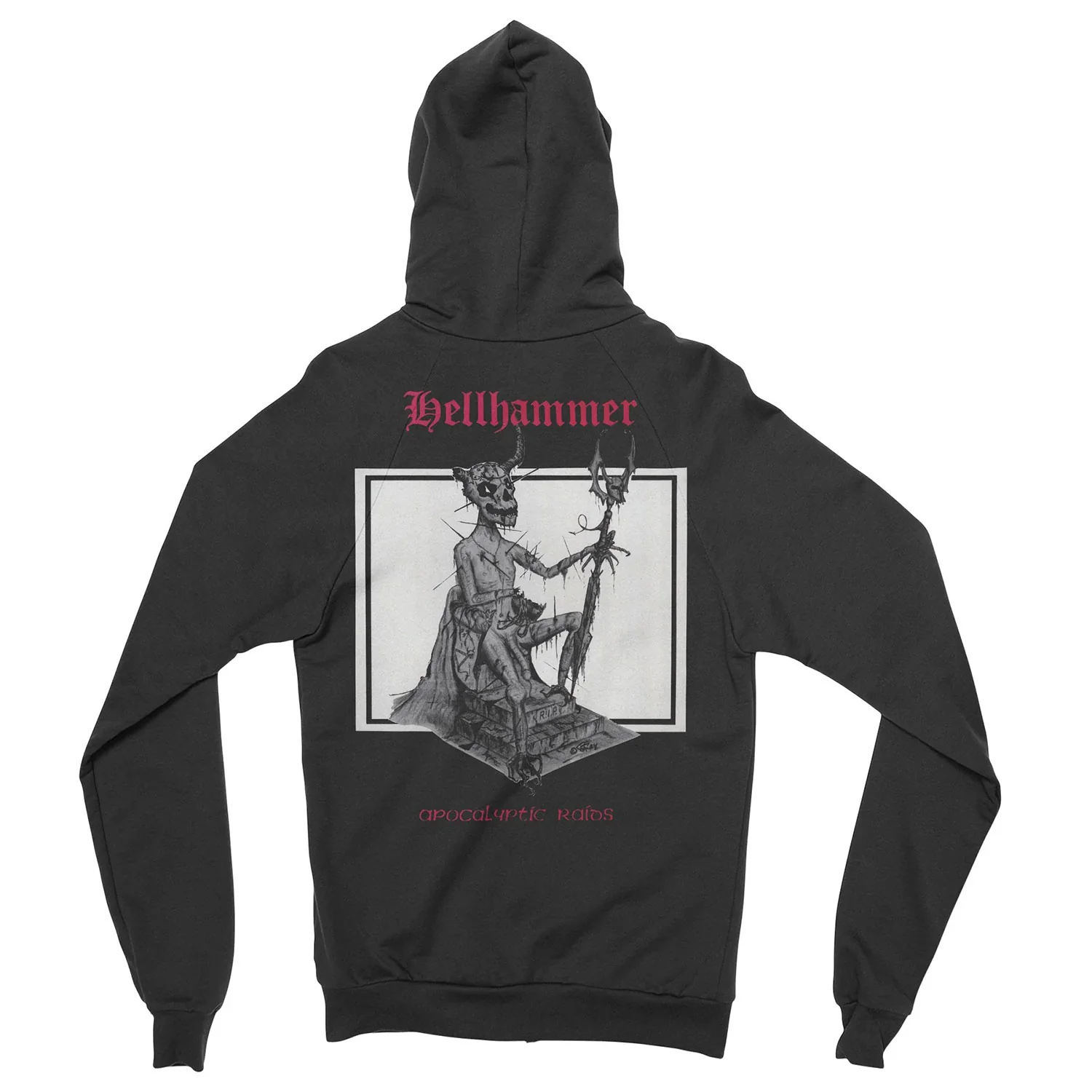 Apocalyptic Raids Zippered Hooded Sweatshirt - Image 2