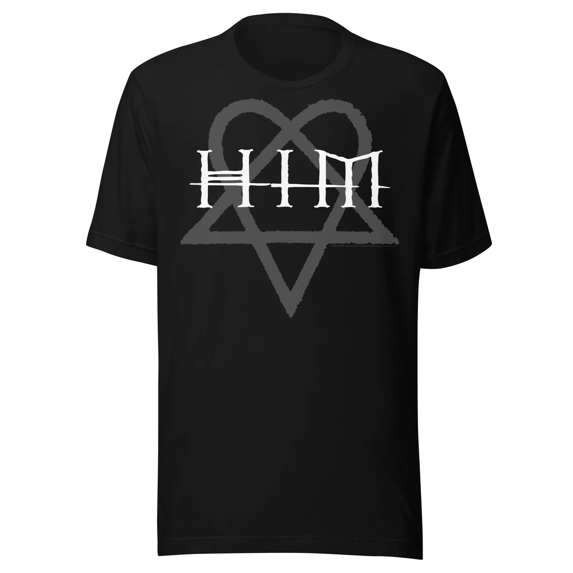 HIM - Dark Heart Jumbo Print T-Shirt