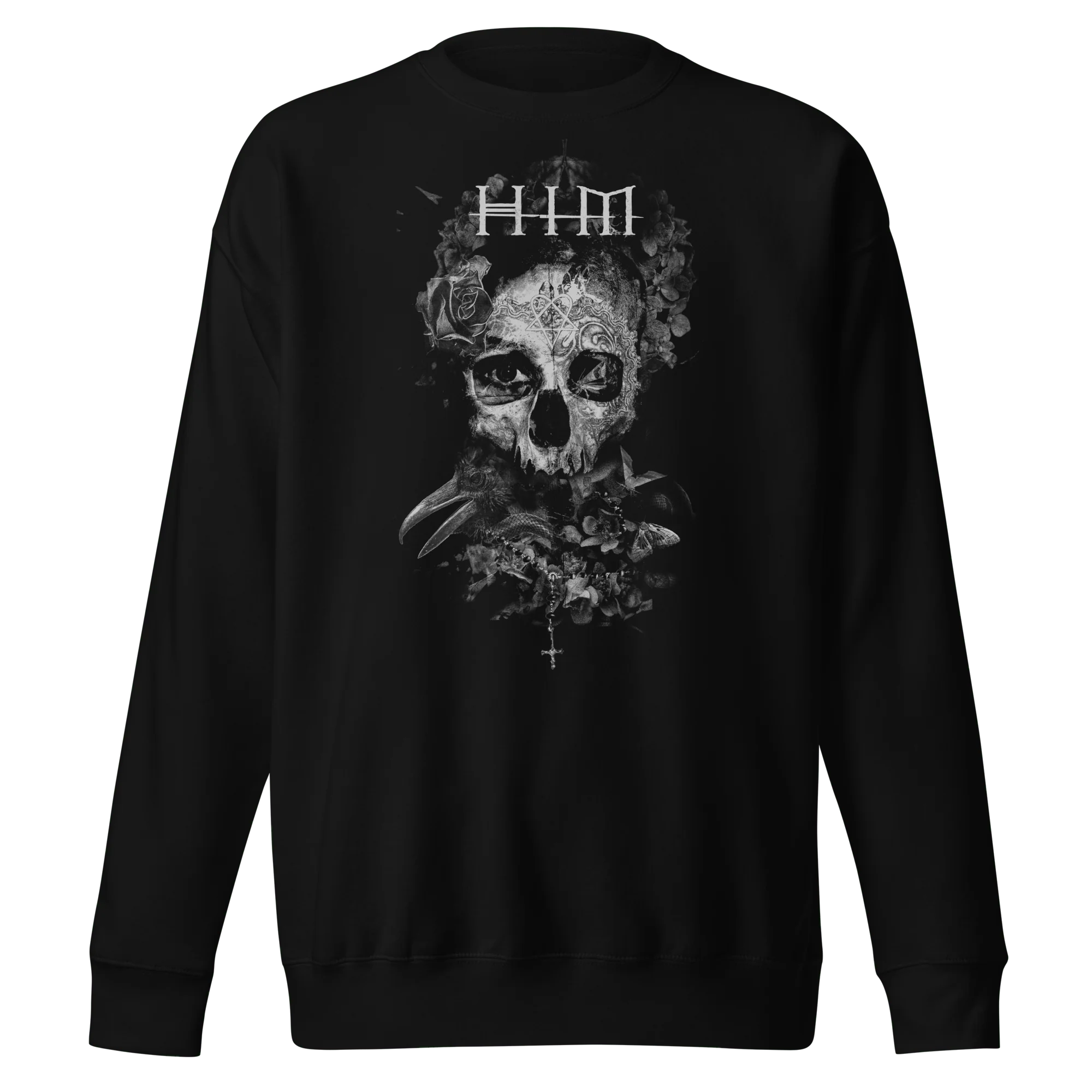 HIM - Dark Light Jumbo Print Sweatshirt - Image 2