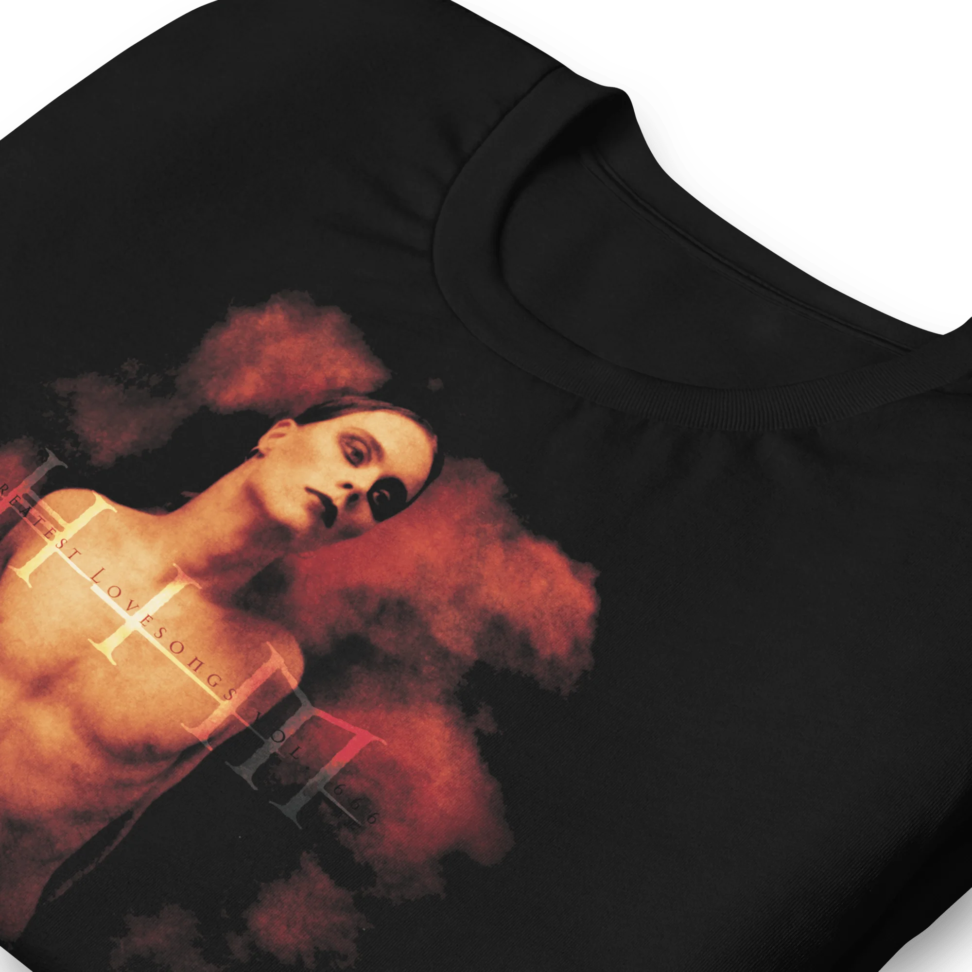 HIM - Deep Shadows Jumbo Print T-Shirt - Image 3