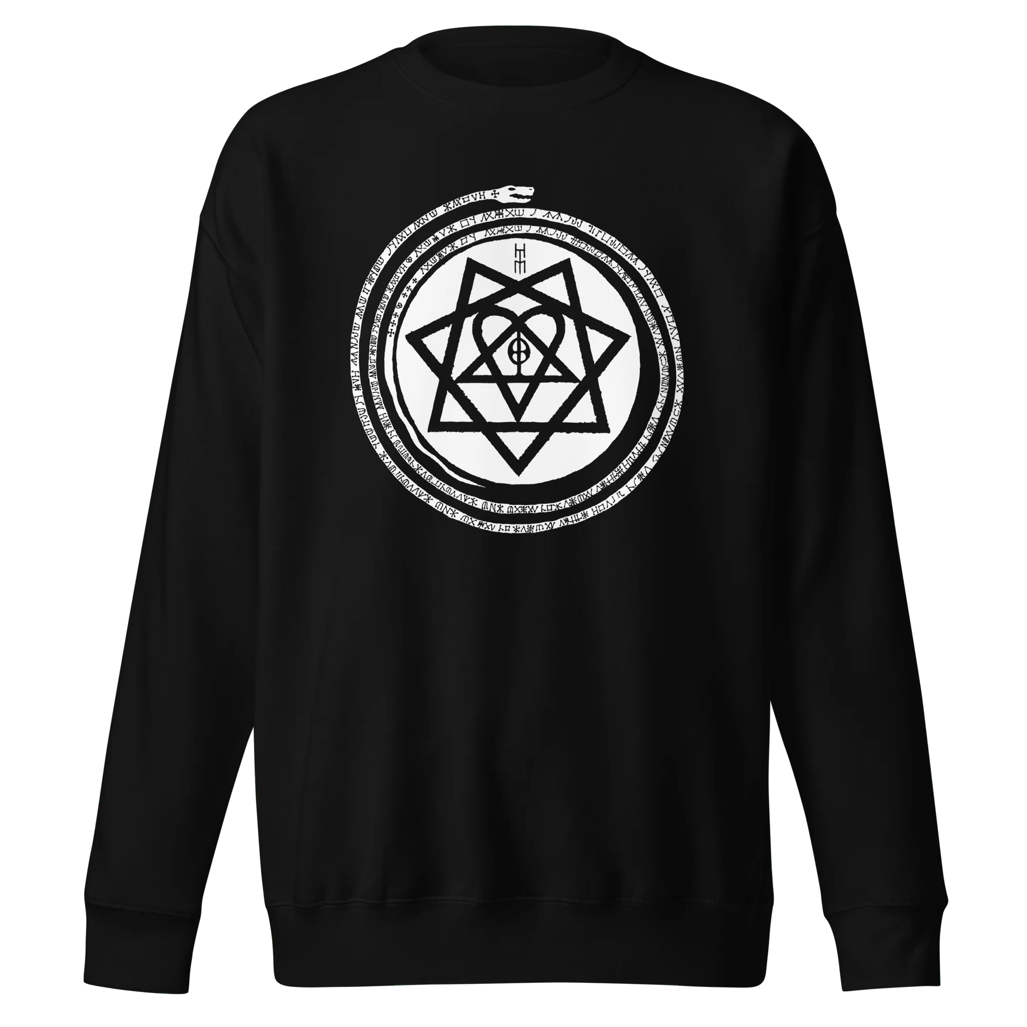HIM - Infinity Snake Jumbo Print Sweatshirt - Image 2