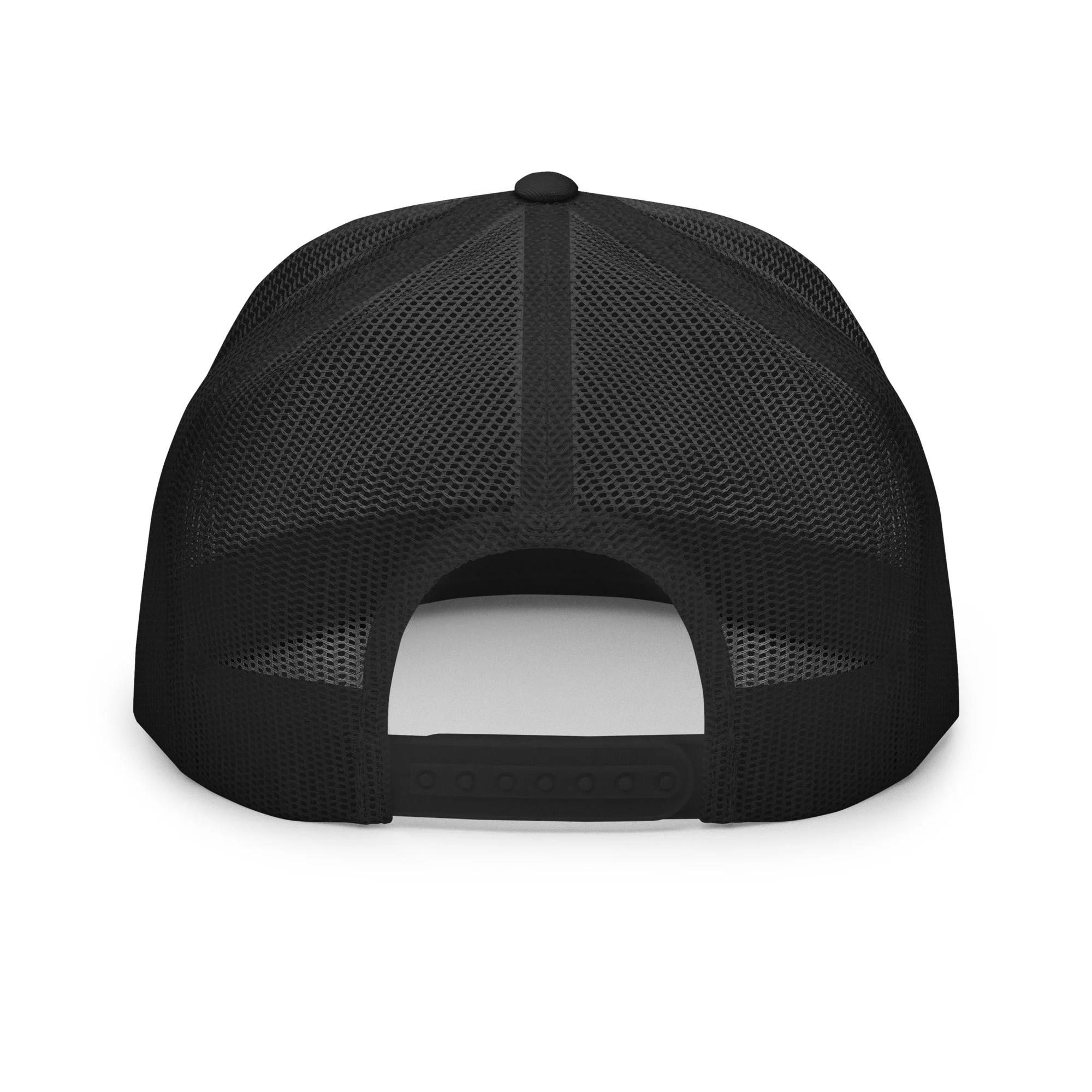 HIM - Logo Flat Brim Trucker Hat - Image 2