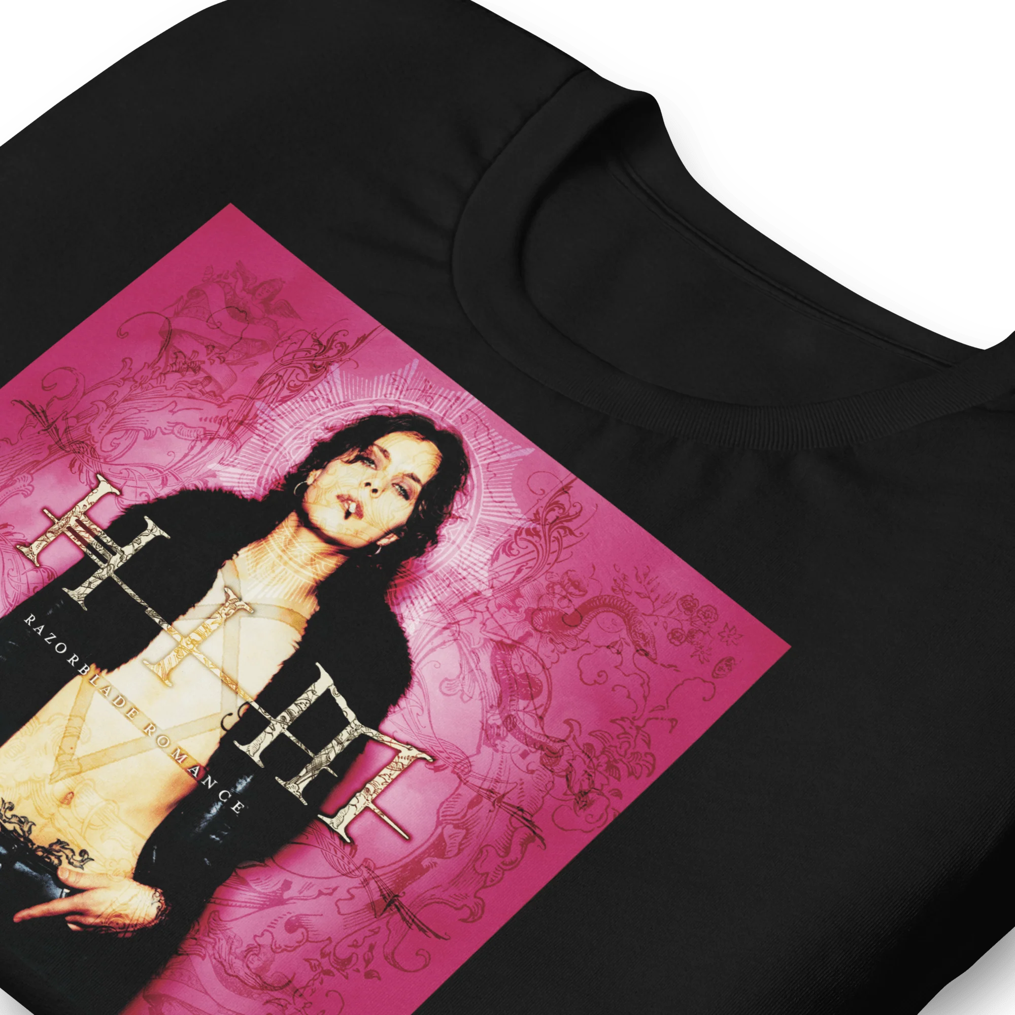 HIM - Razorblade Romance Jumbo Print T-Shirt - Image 3