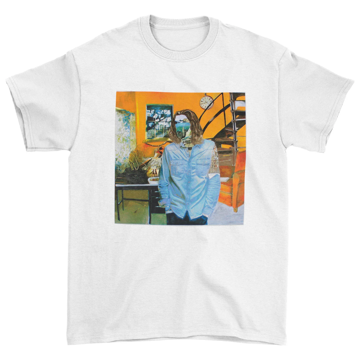 Self-Titled Album Cover Slim Fit T-shirt