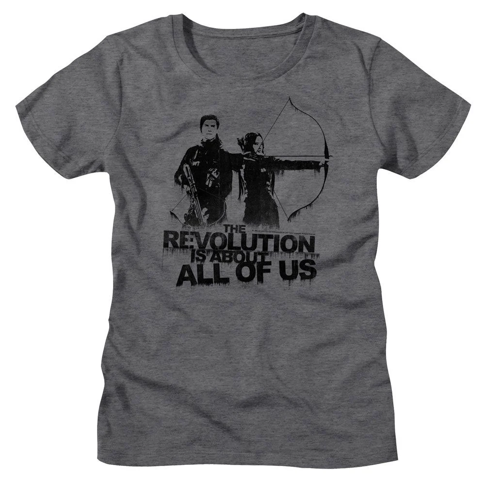 Hunger Games About All Of Us Junior Top