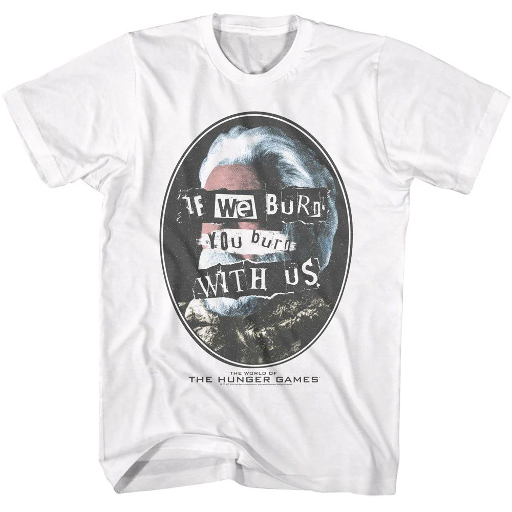 Hunger Games Burn With Us T-shirt