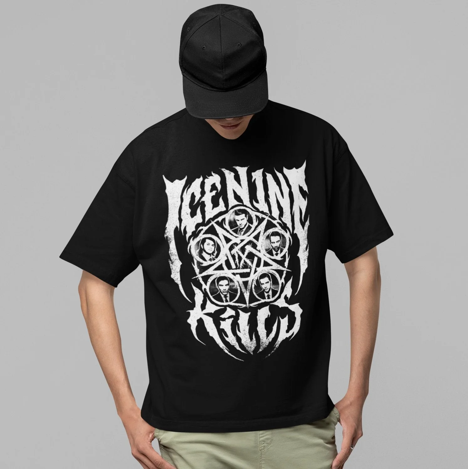 Ice Nine Kills - Fictional Substance Jumbo Print T-Shirt - Image 2