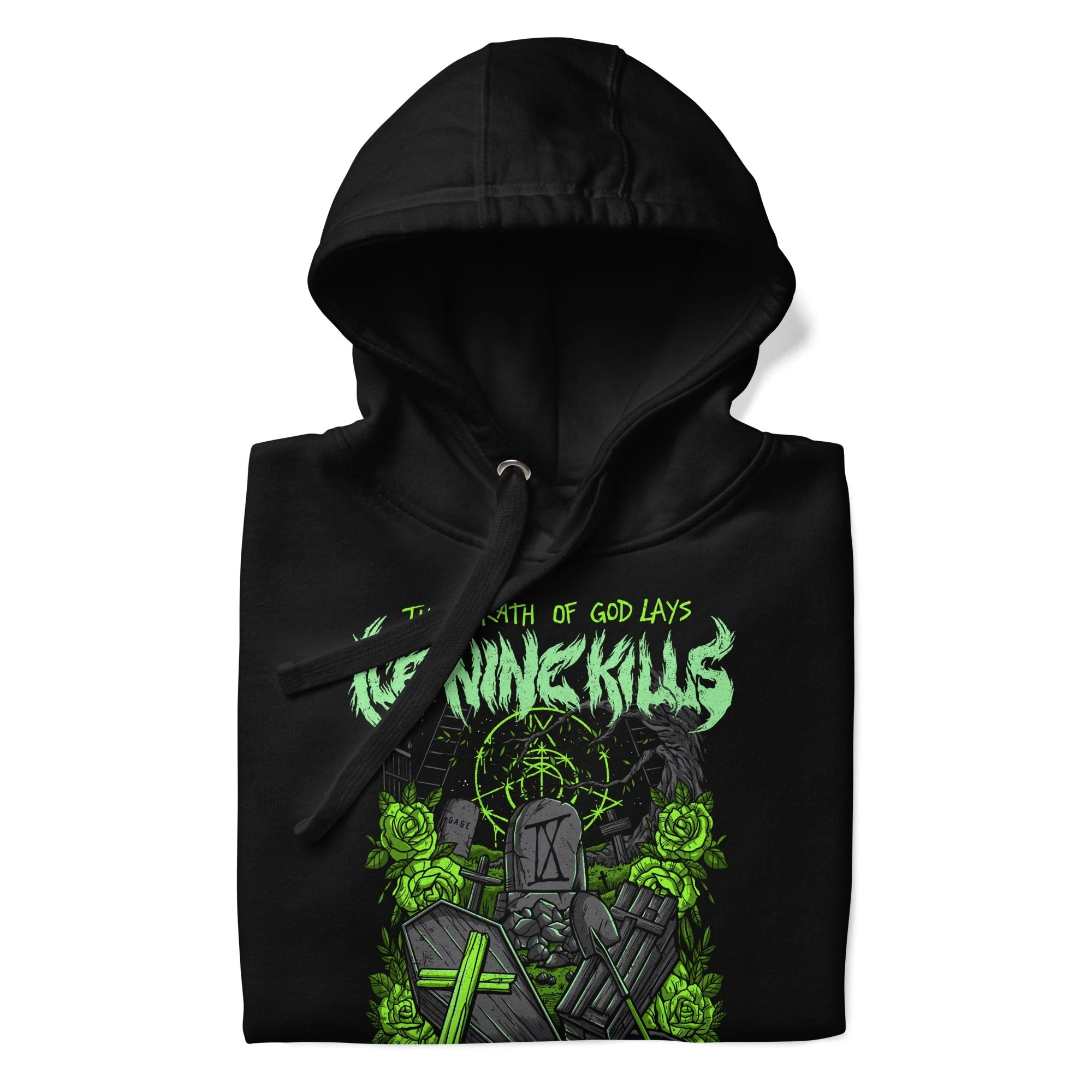 Ice Nine Kills - Green Wrath Classic Hoodie - Image 2
