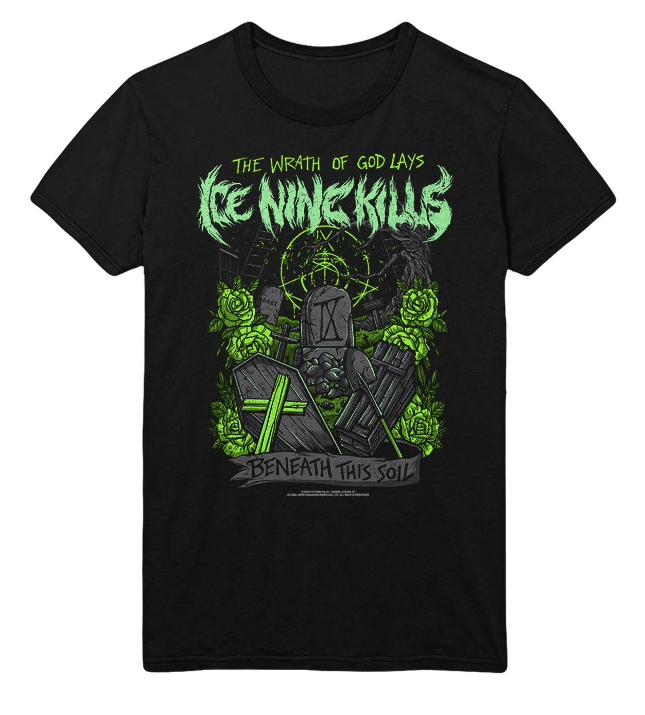 Ice Nine Kills - Green Wrath T-Shirt